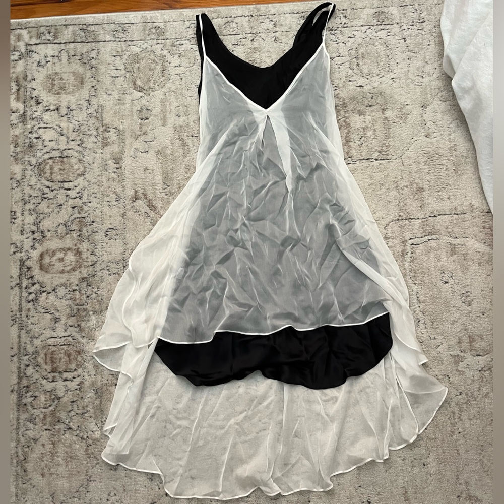 2 piece high-low dress